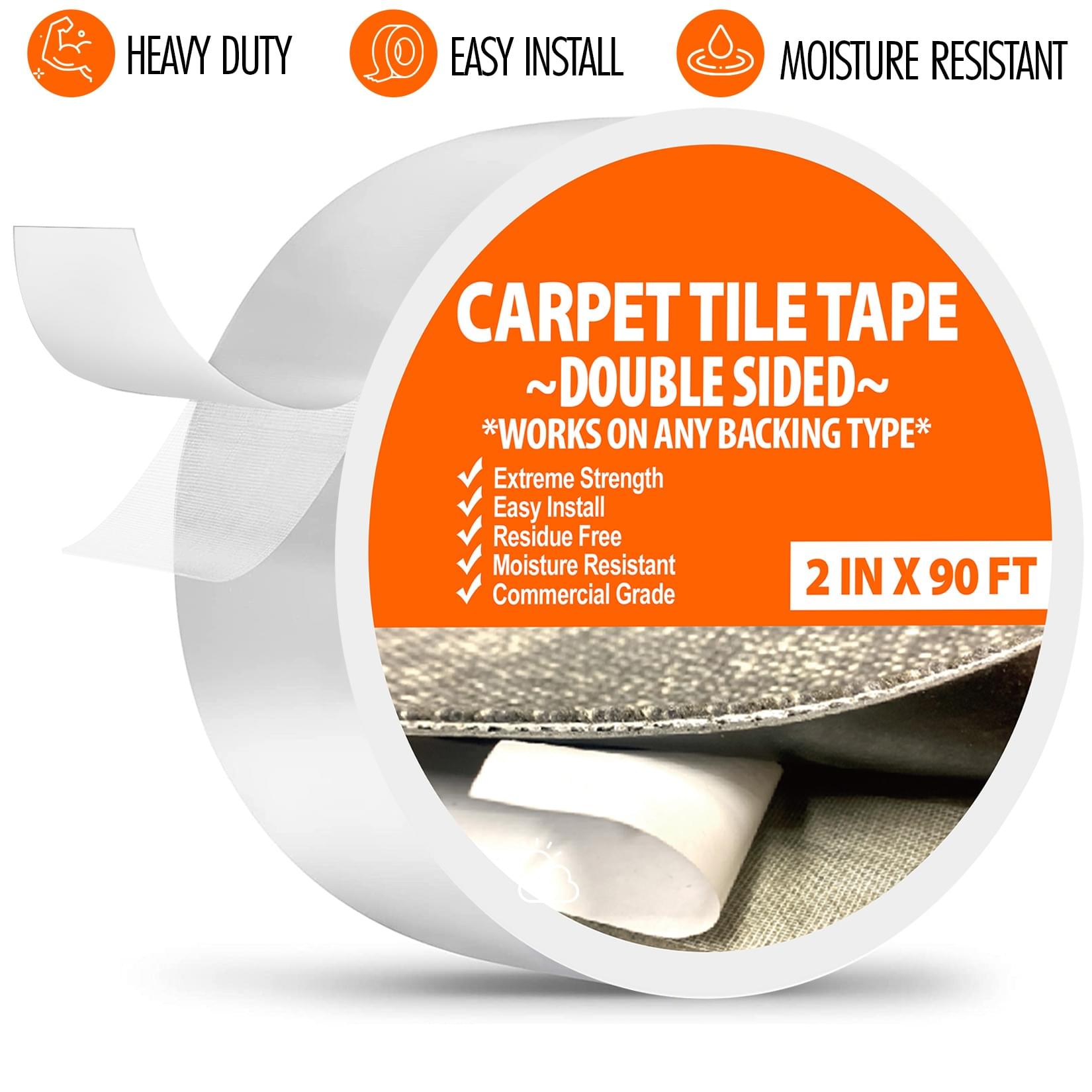 double sided carpet tape all flooring now carpet tile tape
