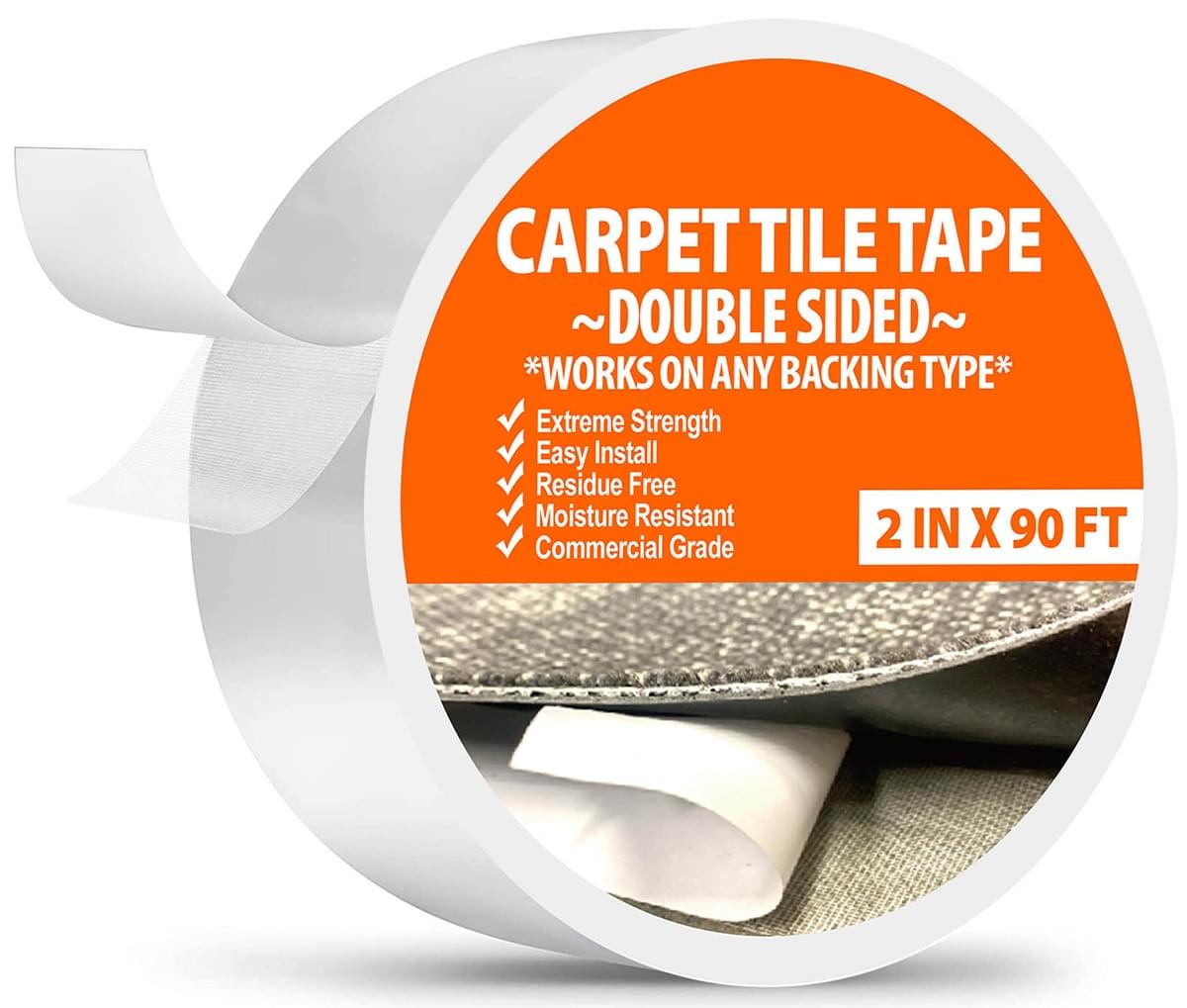 double sided carpet tape heavy duty commercial grade flooring tape carpe tile tape all flooring now